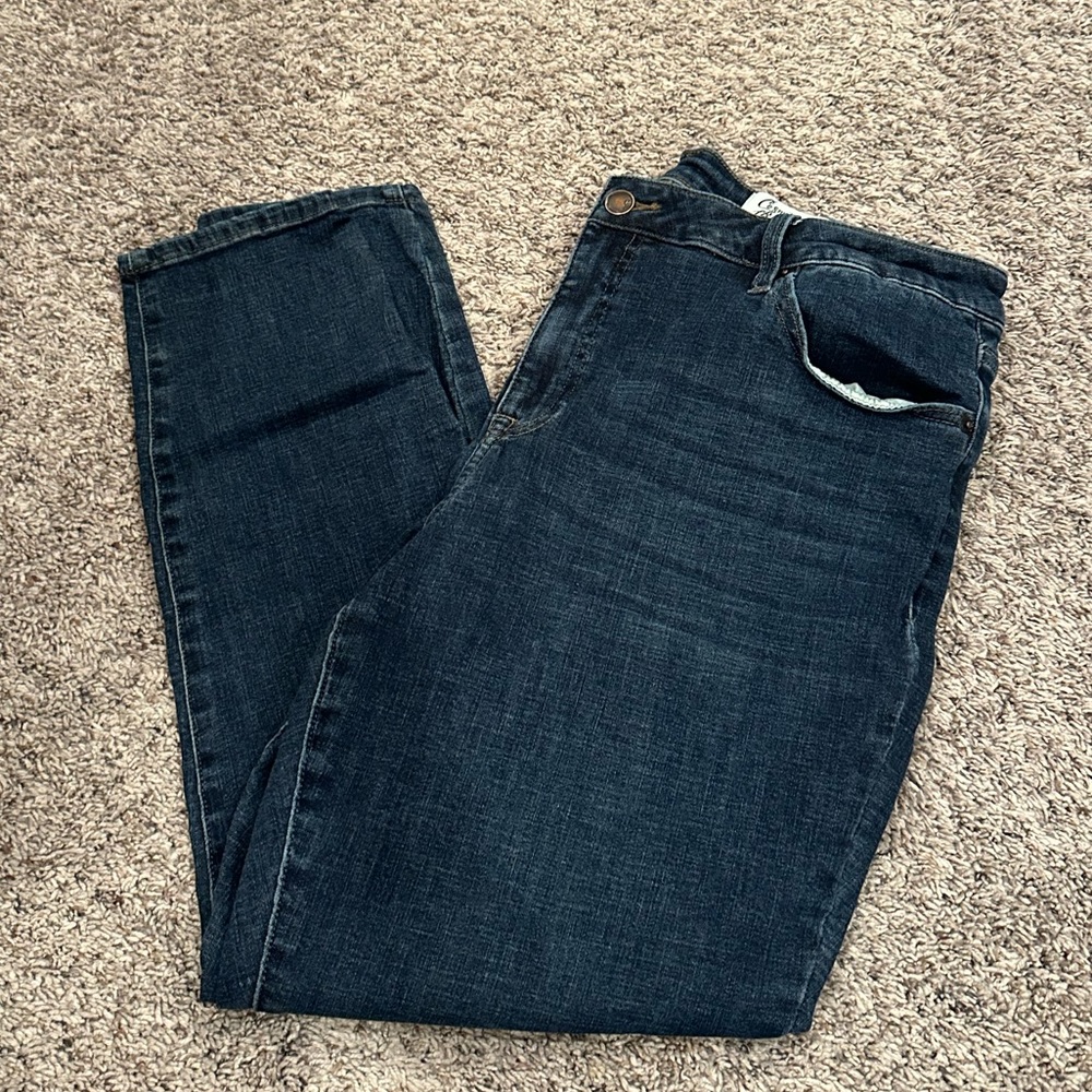 Cosmic Blue Love Jeans Skinny size 18